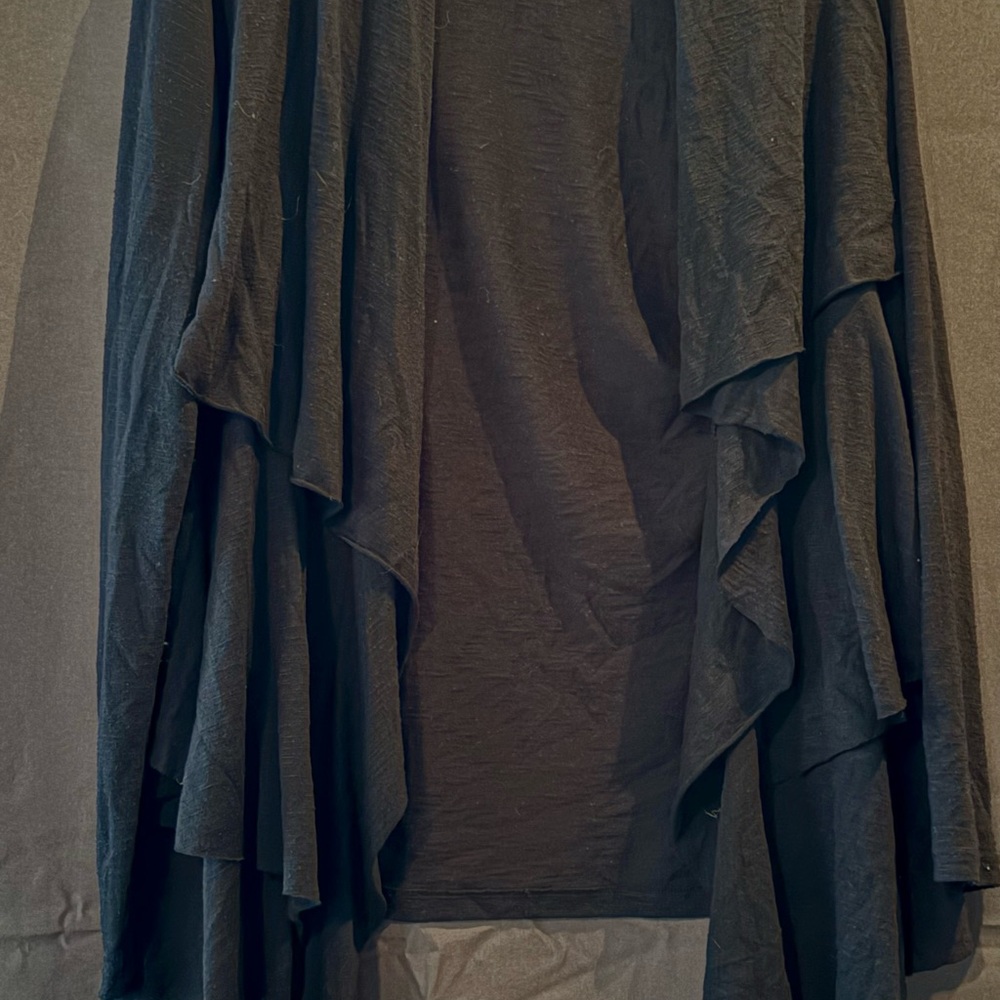 Cato Elegant Black Women's Poncho